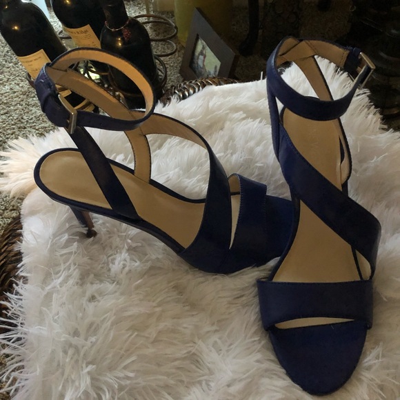 Nine West purple heels size 8 - Picture 2 of 5